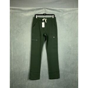 FIGS Cairo Cargo Scrub Pants Mens Size Small TALL Green Technical Collection NWT